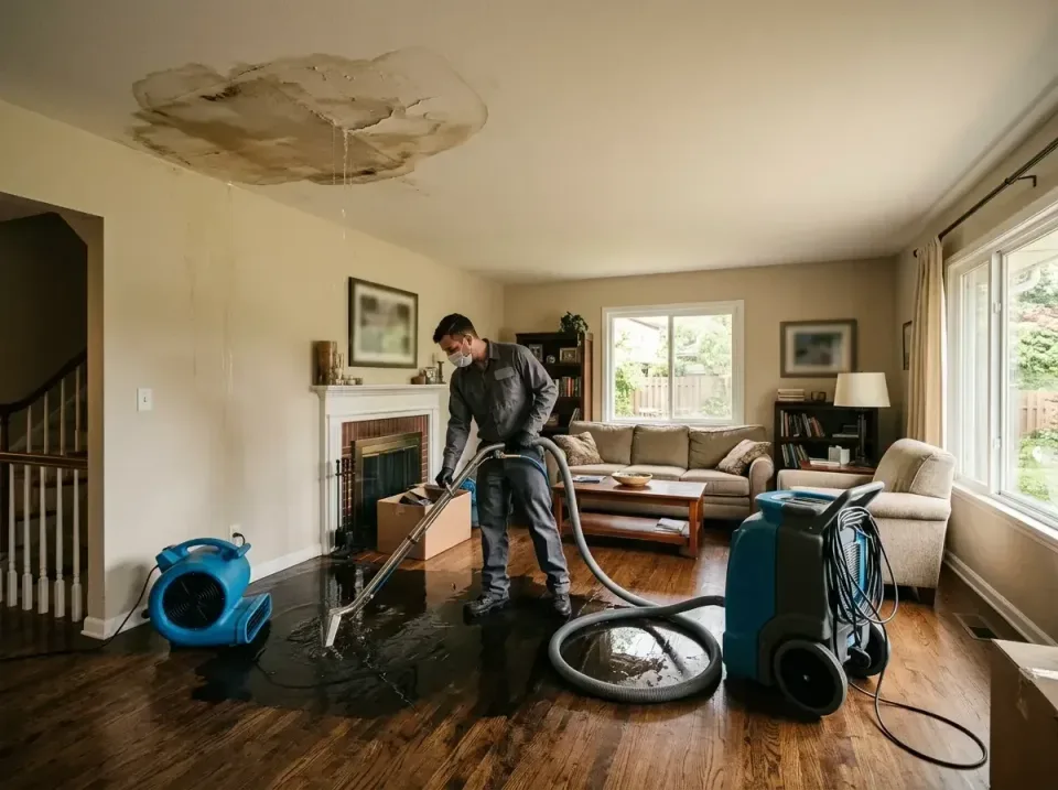 attic-pipe-burst-ceiling-drip-008 — frequently asked questions, Water Damage Restoration & Carpet Care in Pottstown, PA